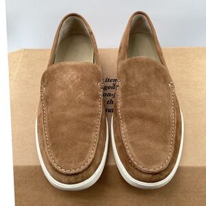 Vince Sonoma brown Suede Loafer Toe Slip On Loafers Low Top Sneakers Shoes